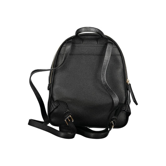 Mario Valentino Black Polyethylene Backpack