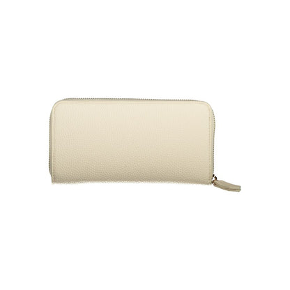 Mario Valentino – Beige Polyethylen-Geldbörse