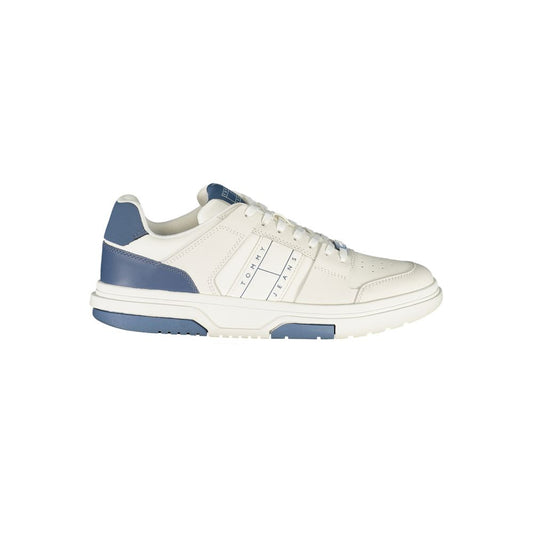 Tommy Hilfiger – Weiße Leder-Sneaker für Herren
