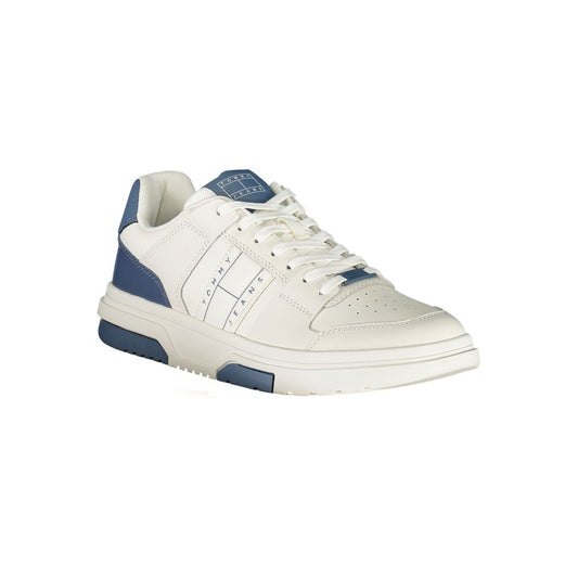 Tommy Hilfiger – Weiße Leder-Sneaker für Herren