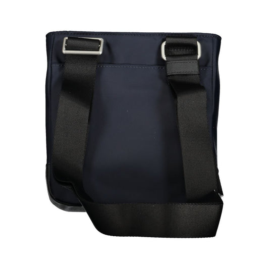 Tommy Hilfiger – Elegante blaue Schultertasche mit kontrastierenden Details