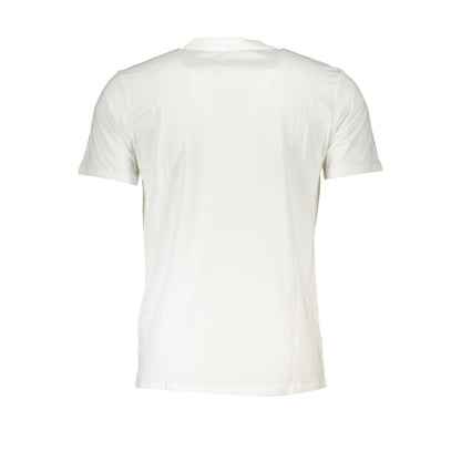 Weißes Baumwoll-T-Shirt der Cavalli Class