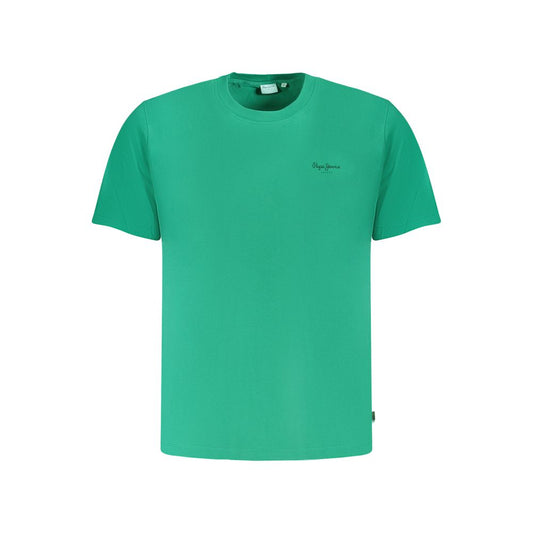 Pepe Jeans Green Cotton T-Shirt
