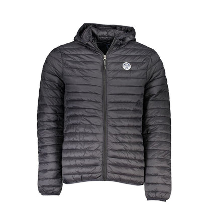 North Sails Schwarze Polyamid-Herrenjacke