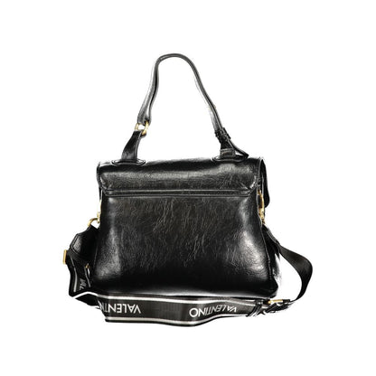 Mario Valentino Schwarze Polyethylen-Damenhandtasche