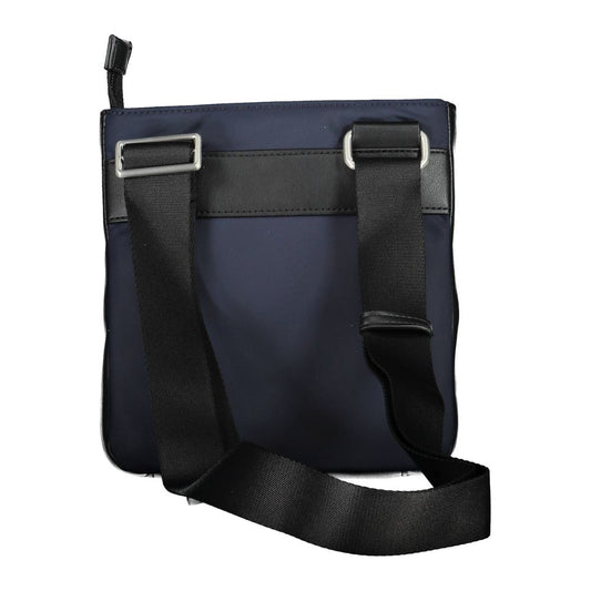 Tommy Hilfiger – Blaue Polyester-Umhängetasche für Herren
