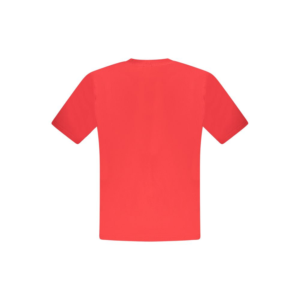 North Sails Herren T-Shirt aus roter Baumwolle