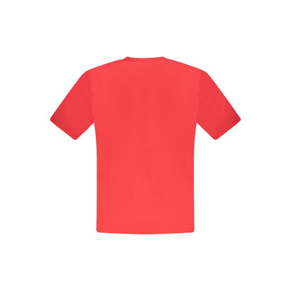 North Sails Herren T-Shirt aus roter Baumwolle