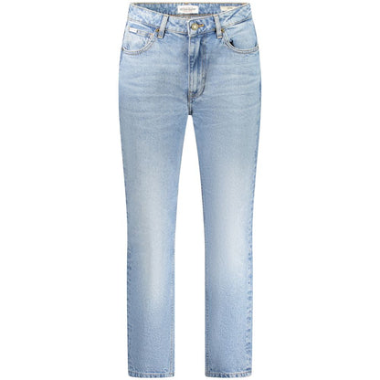 Guess Jeans Damen Jeans aus Baumwolle in Blau