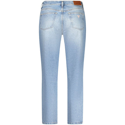 Guess Jeans Damen Jeans aus Baumwolle in Blau