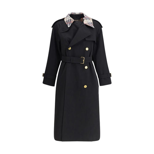 Burberry Castleford – Langer Trenchcoat mit Karokragen
