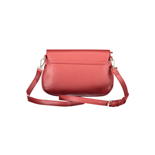 Mario Valentino Rote Polyethylen-Damenhandtasche