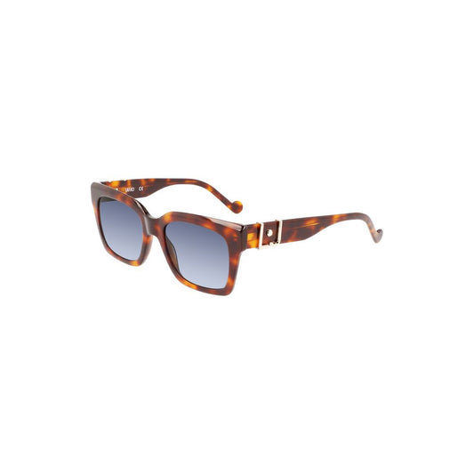 Liu Jo – Braune Acetat-Sonnenbrille für Damen