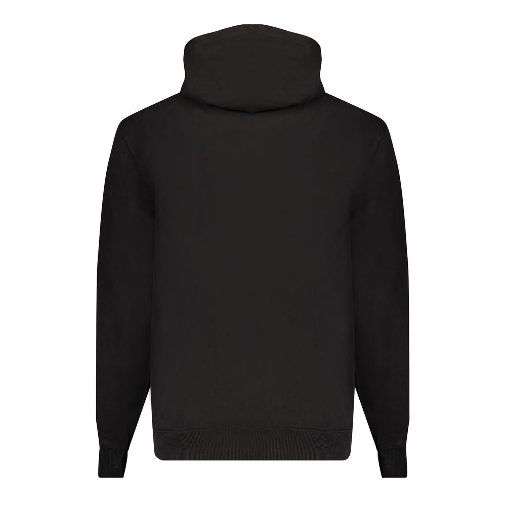 Calvin Klein Herren-Kapuzenpullover aus schwarzer Baumwolle
