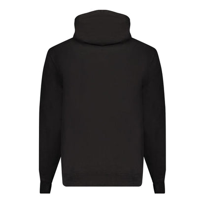 Calvin Klein Herren-Kapuzenpullover aus schwarzer Baumwolle