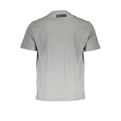 Plein Sport Braunes Baumwoll-T-Shirt für Herren