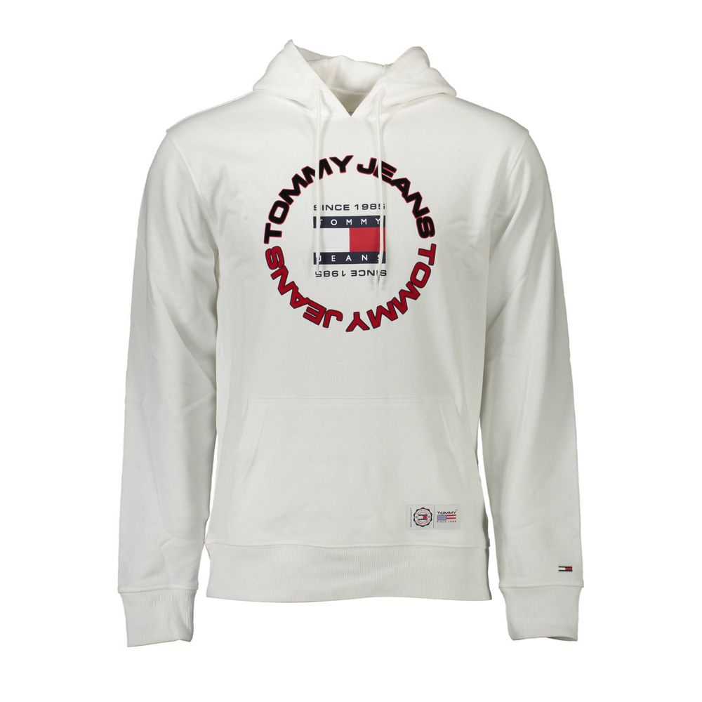 Tommy Hilfiger – Weißer Baumwollpullover für Herren