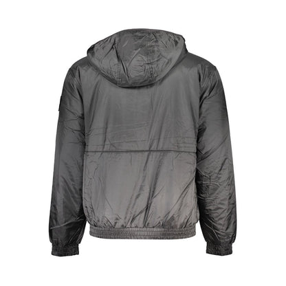 Calvin Klein – Schwarze Herrenjacke aus recyceltem Polyester