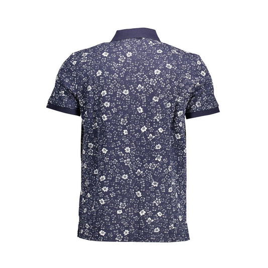 Gant Blue Cotton Men Polo Shirt