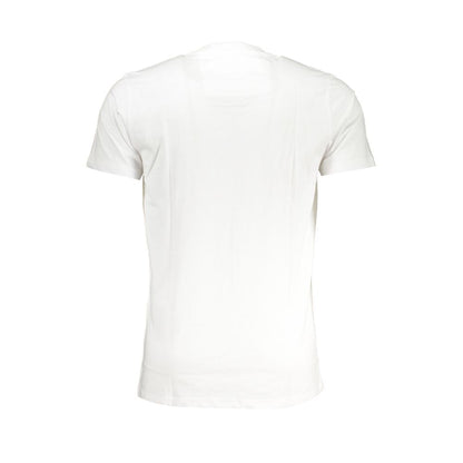 Weißes Baumwoll-T-Shirt der Cavalli Class
