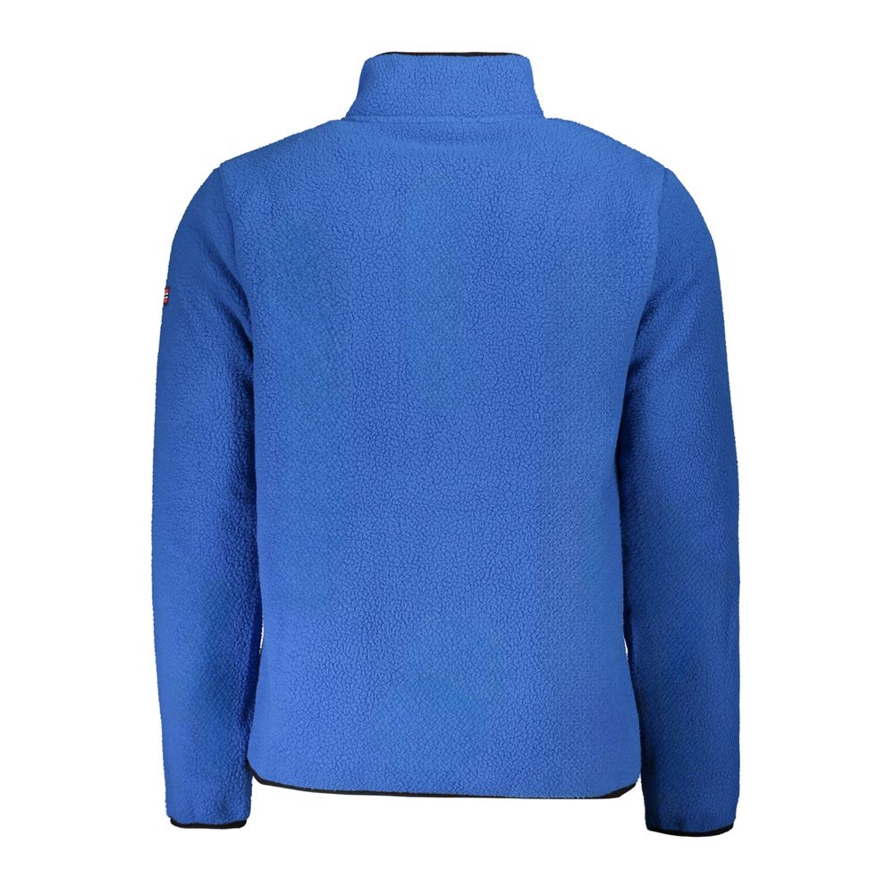 Norwegen 1963 Blauer Polyester-Herrenpullover