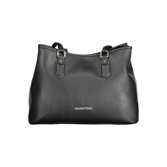 Mario Valentino Schwarze Polyethylen-Damenhandtasche