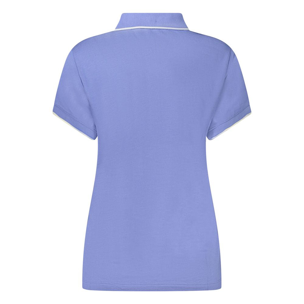 North Sails Damen-Poloshirt aus blauer Baumwolle