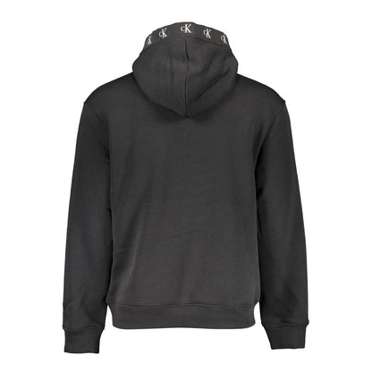 Calvin Klein Herrenpullover aus schwarzer Baumwolle