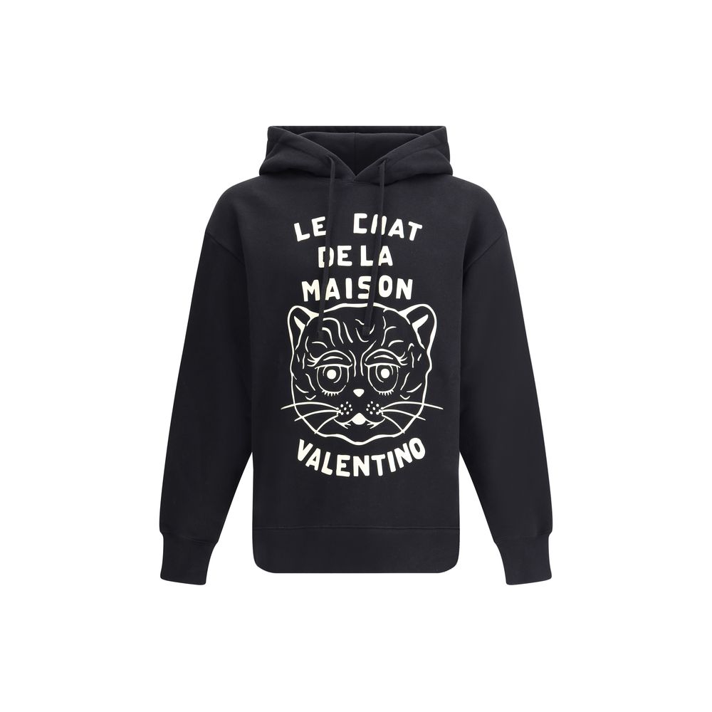 Valentino Schwarzes Baumwoll-Sweatshirt