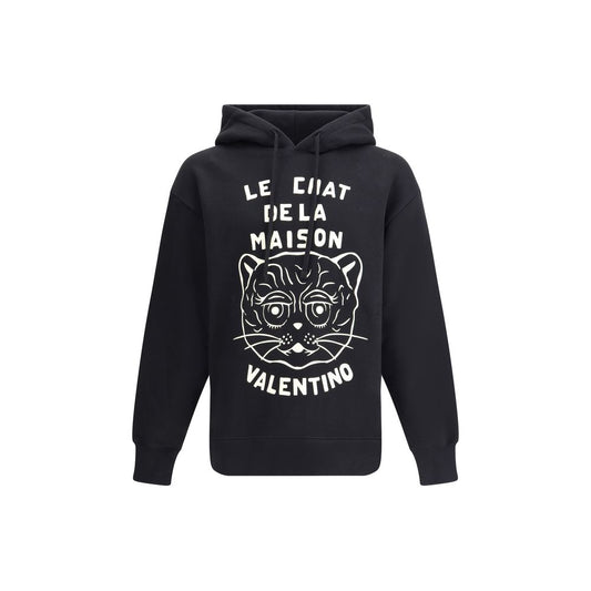 Valentino Schwarzes Baumwoll-Sweatshirt