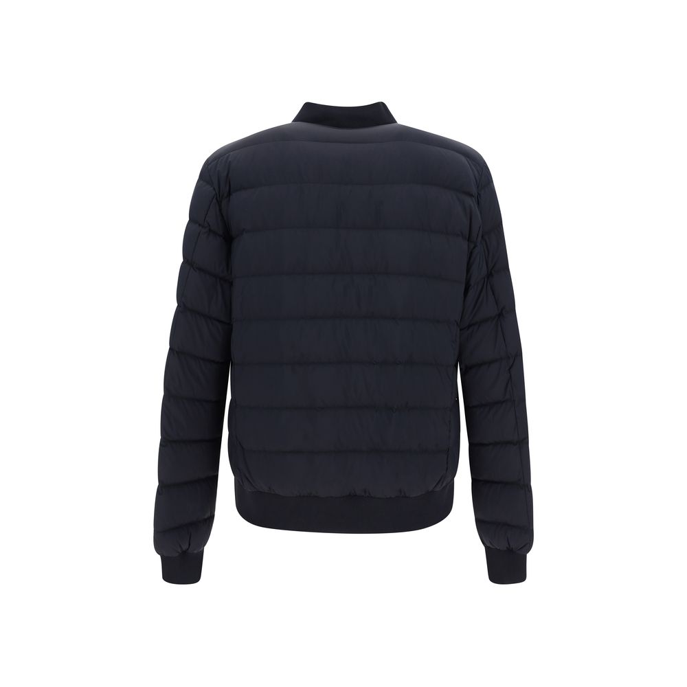 Herno Bomberjacke aus schwarzem Polyamid