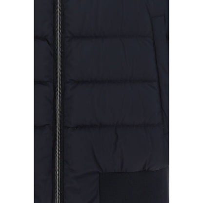 Herno Bomberjacke aus schwarzem Polyamid