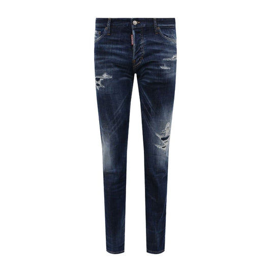 Dsquared² Herren Slim Jeans aus blauer Baumwolle