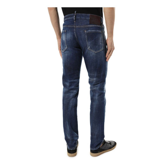 Dsquared² Herren Slim Jeans aus blauer Baumwolle