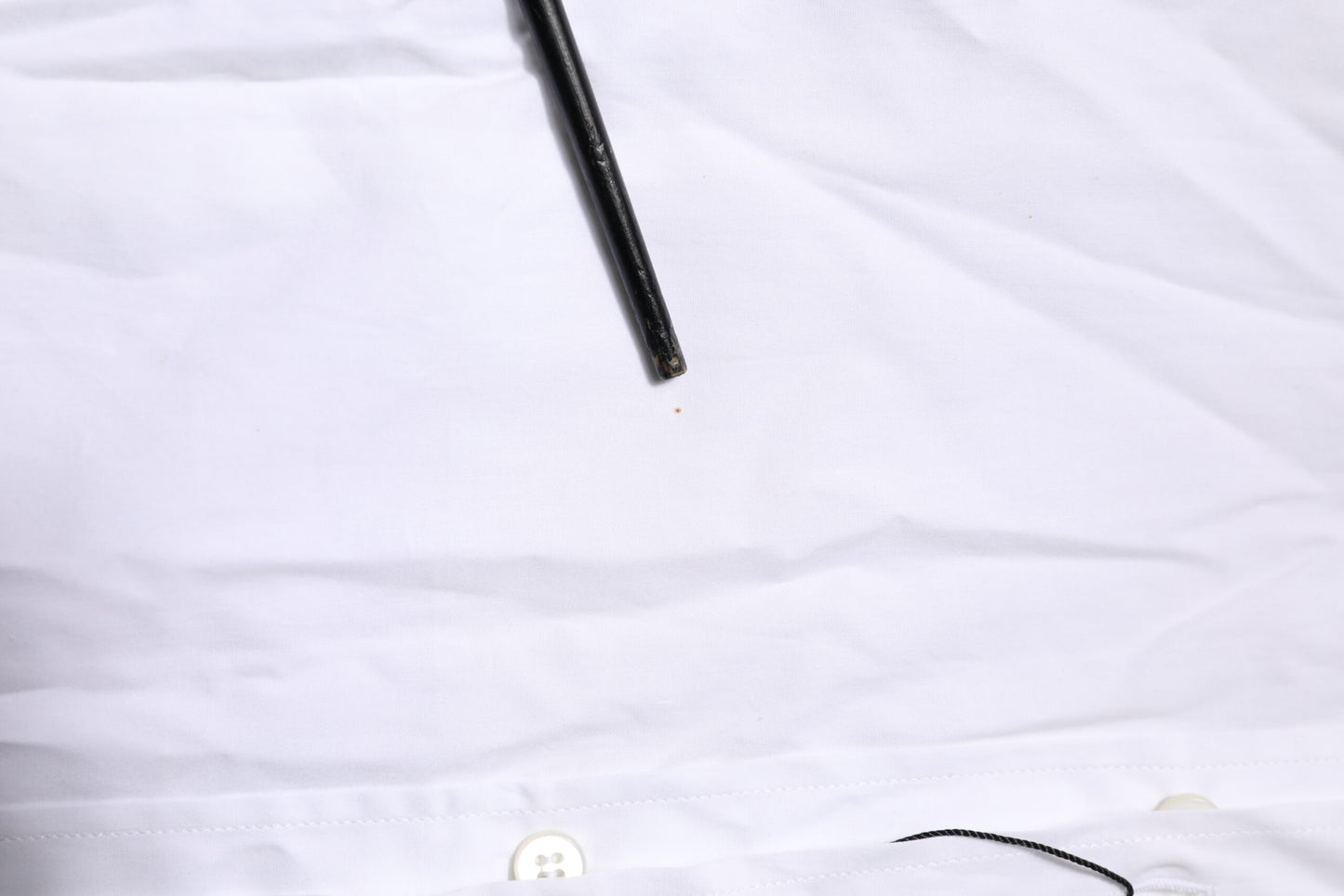 Dolce &amp; Gabbana – Weißes, langärmliges, formelles Hemd aus Baumwolle in GOLD