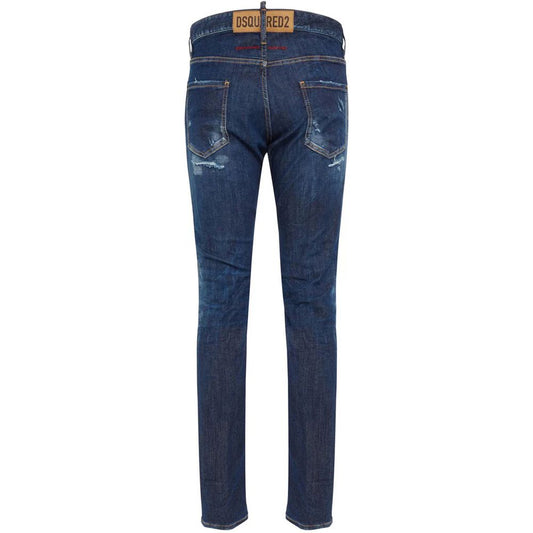 Dsquared² Blaue Baumwolljeans für Herren