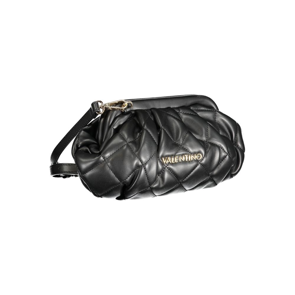 Mario Valentino Schwarze Polyethylen-Handtasche