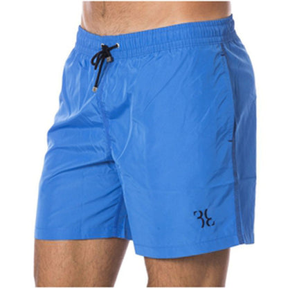 Billionaire Italian Couture Herren-Bademode-Boxershorts aus Polyester, Blau