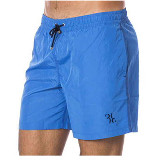 Billionaire Italian Couture Herren-Bademode-Boxershorts aus Polyester, Blau