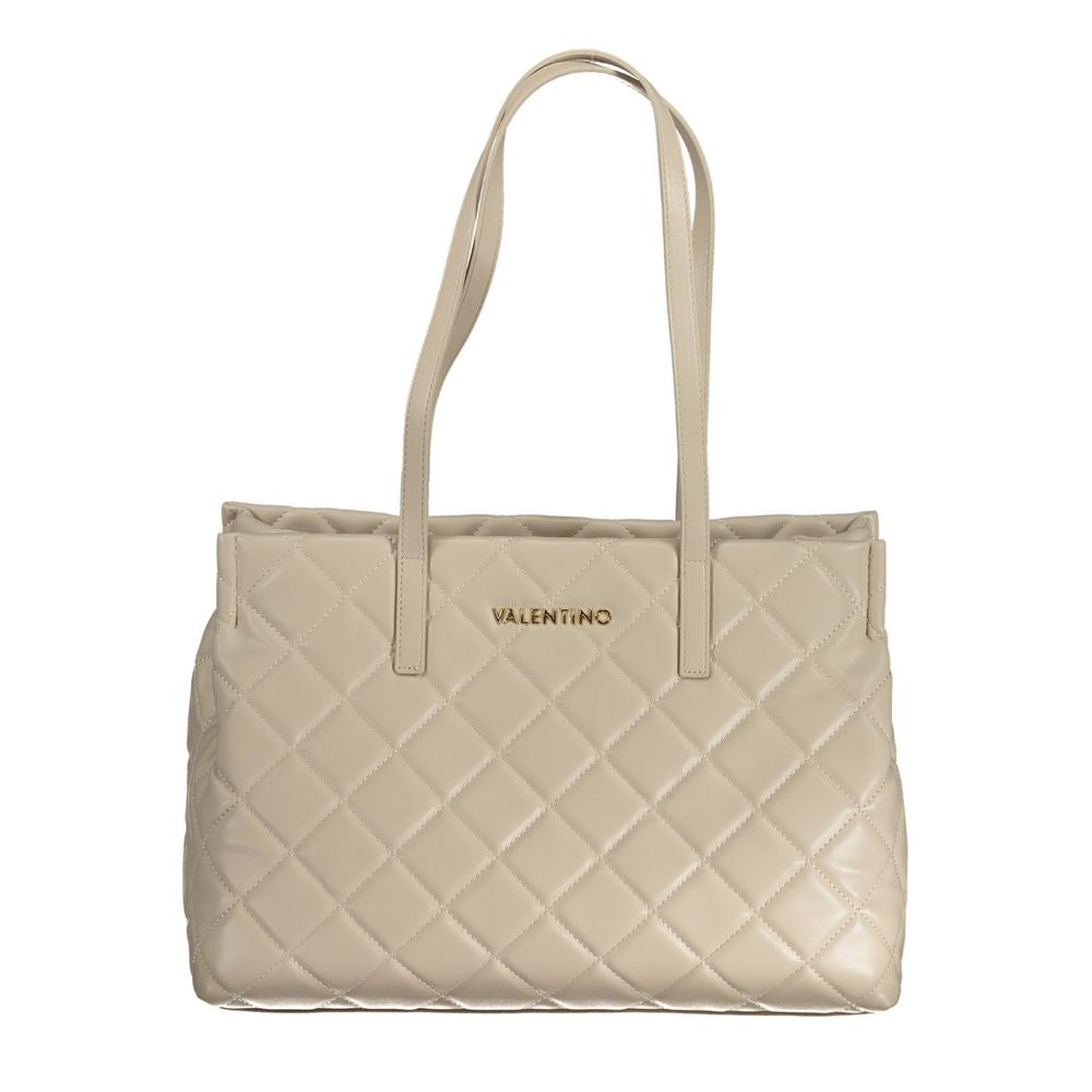 Mario Valentino Beige Polyethylen Handtasche