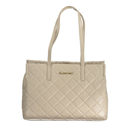 Mario Valentino Beige Polyethylen Handtasche
