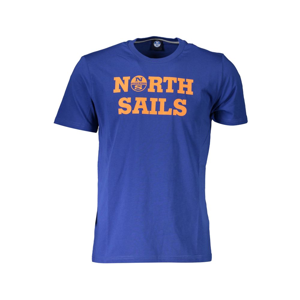 North Sails Herren-T-Shirt aus Baumwolle, Blau