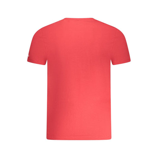 Pepe Jeans – Rotes Herren-T-Shirt aus Baumwolle
