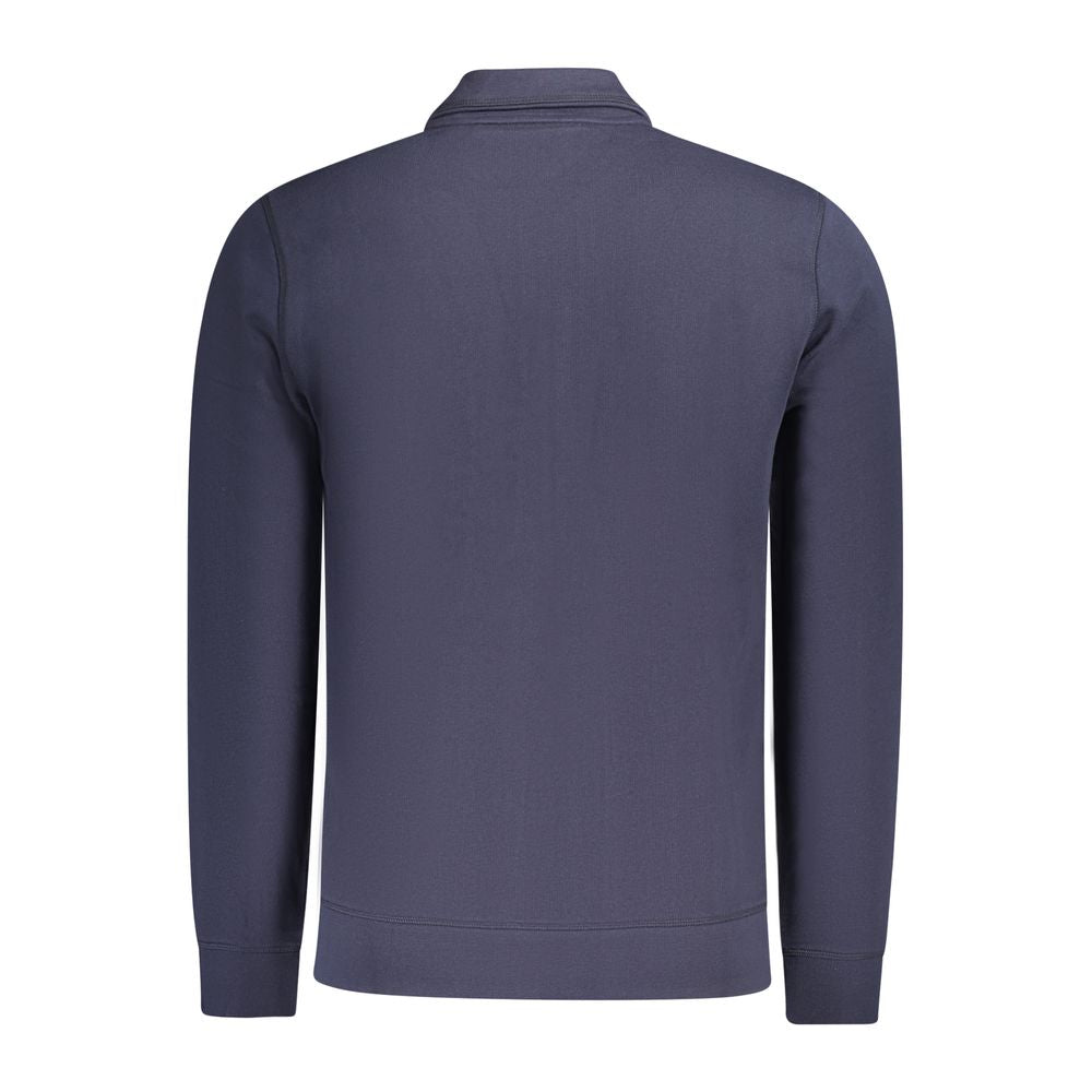 Hugo Boss Blue Cotton Sweatshirt