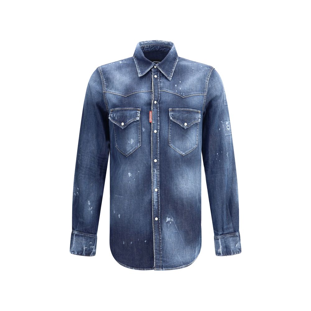 Dsquared² Jeanshemd in Blau
