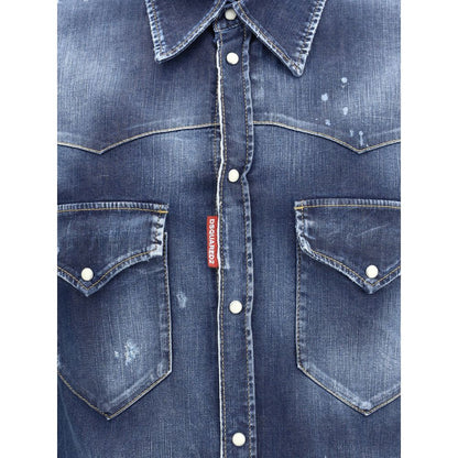 Dsquared² Jeanshemd in Blau