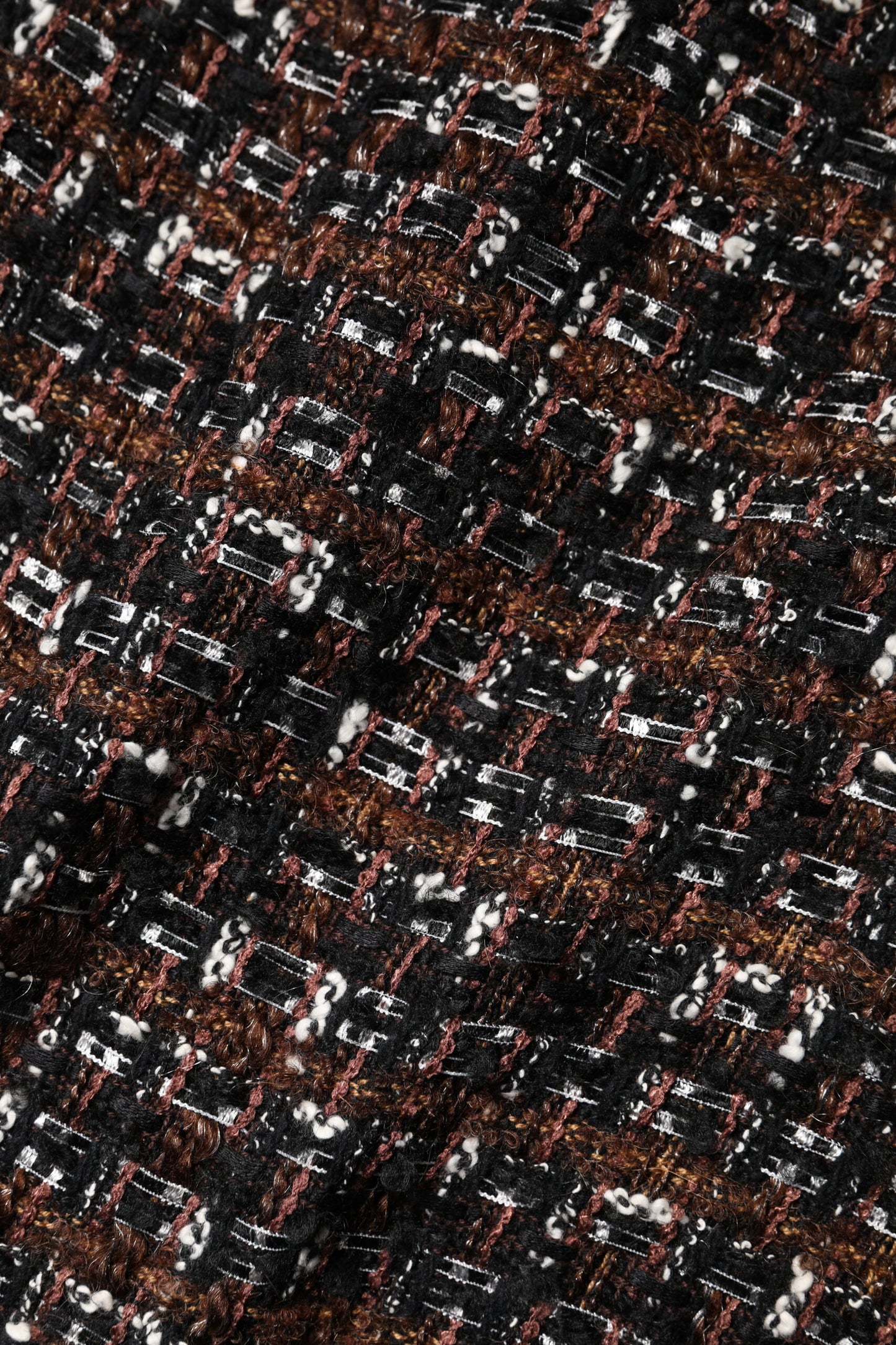 فستان دولتشي آند غابانا متعدد الألوان بدون أكمام قصير من التويد بتصميم حرف A