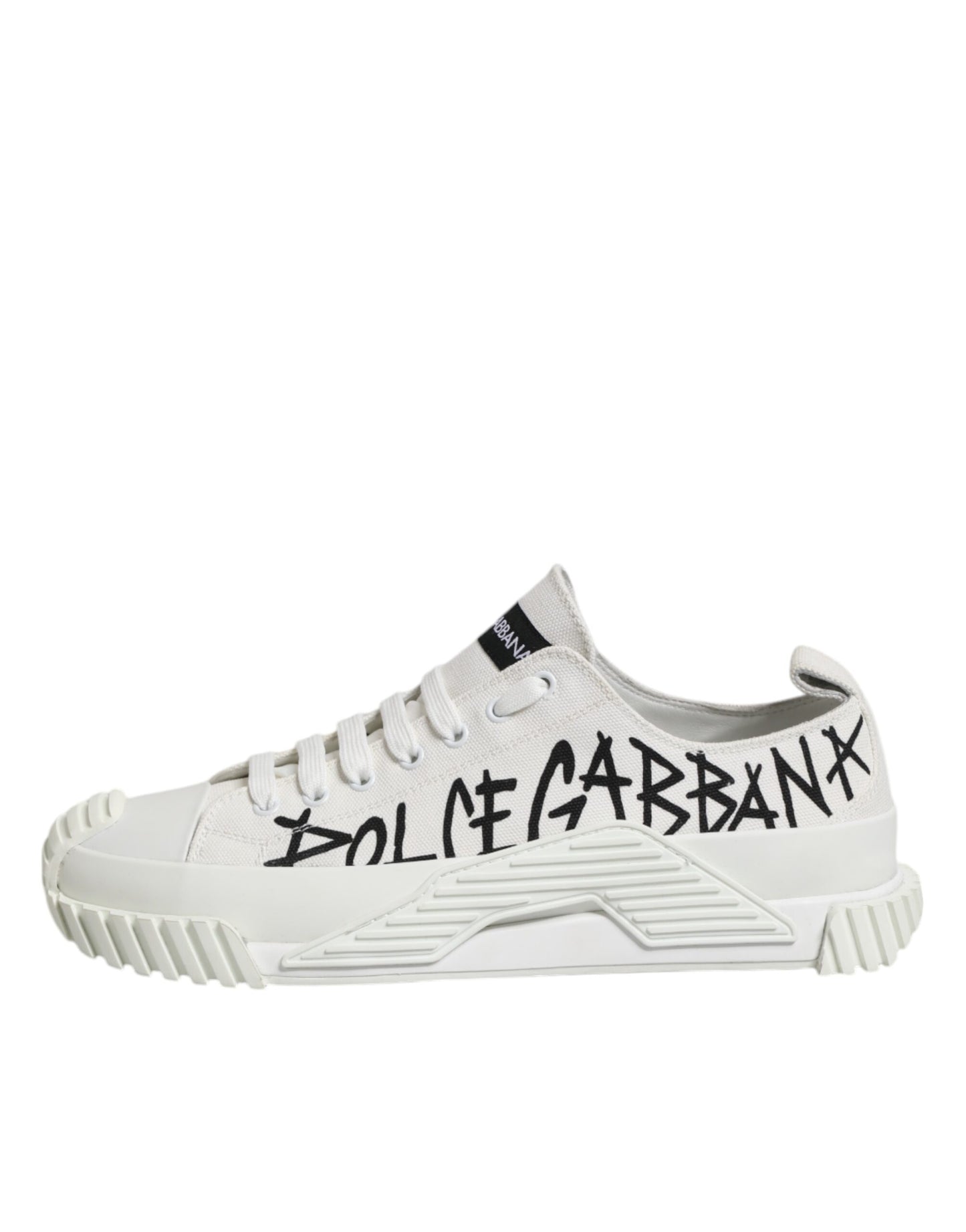 Dolce &amp; Gabbana Weiße Baumwolle NS1 Low Top Sneakers Schuhe