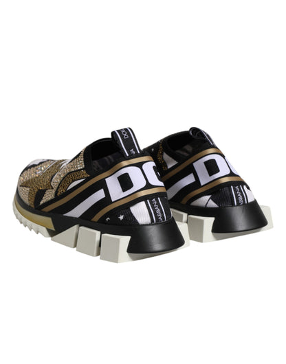 Dolce & Gabbana Multicolor Sorrento Low Top Sneakers Shoes