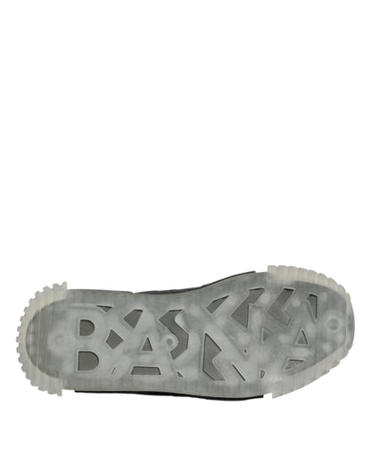 Dolce &amp; Gabbana – Mehrfarbige Low-Top-Sneakers „NS1“ mit Schnürung